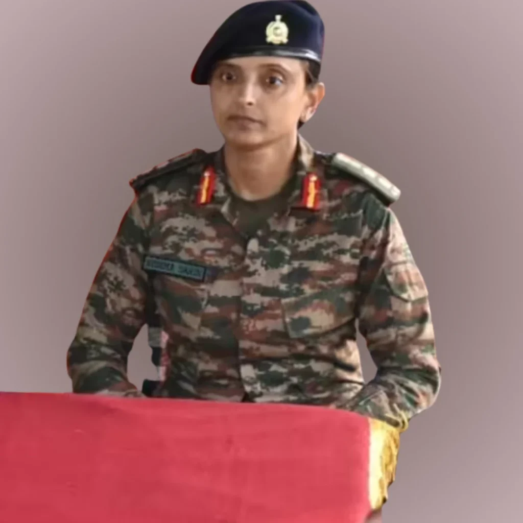 Major Mohit Sharma Wife