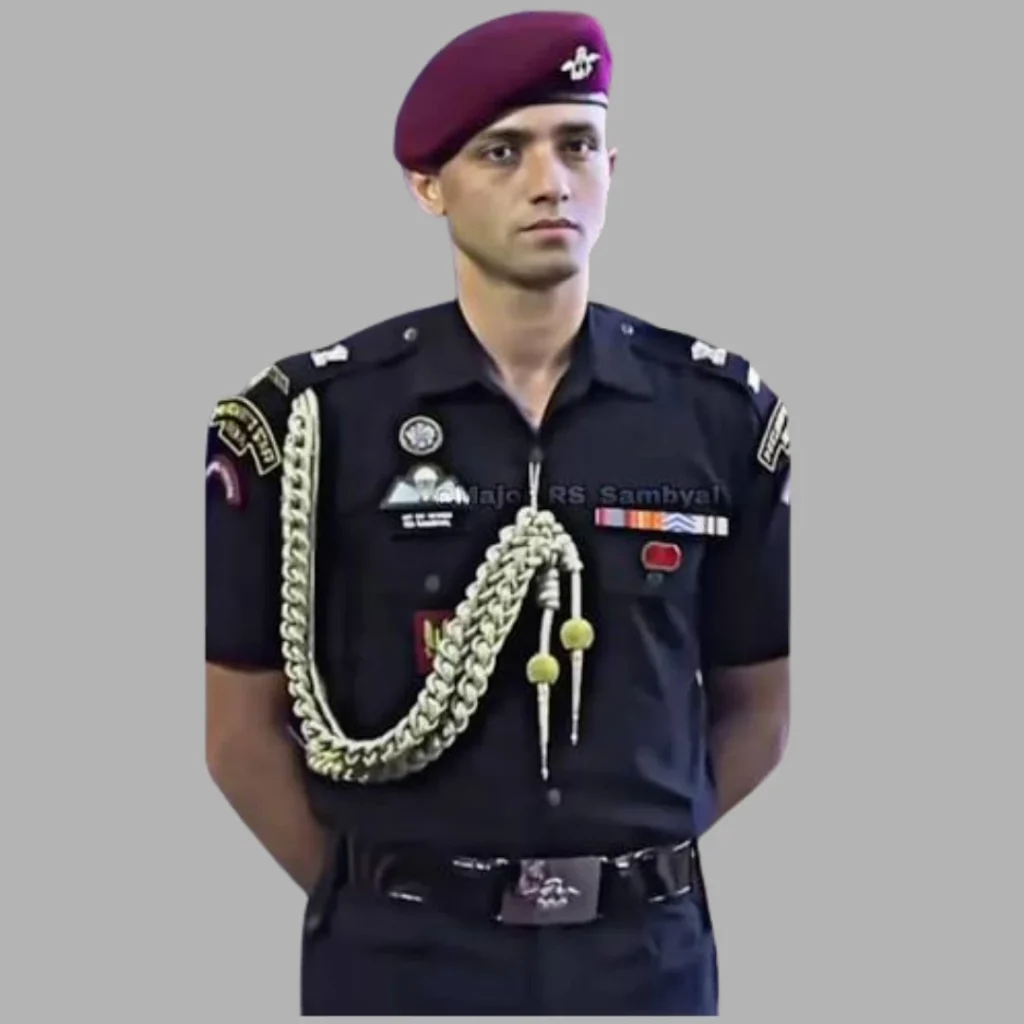 Major Rishabh Singh Sambyal