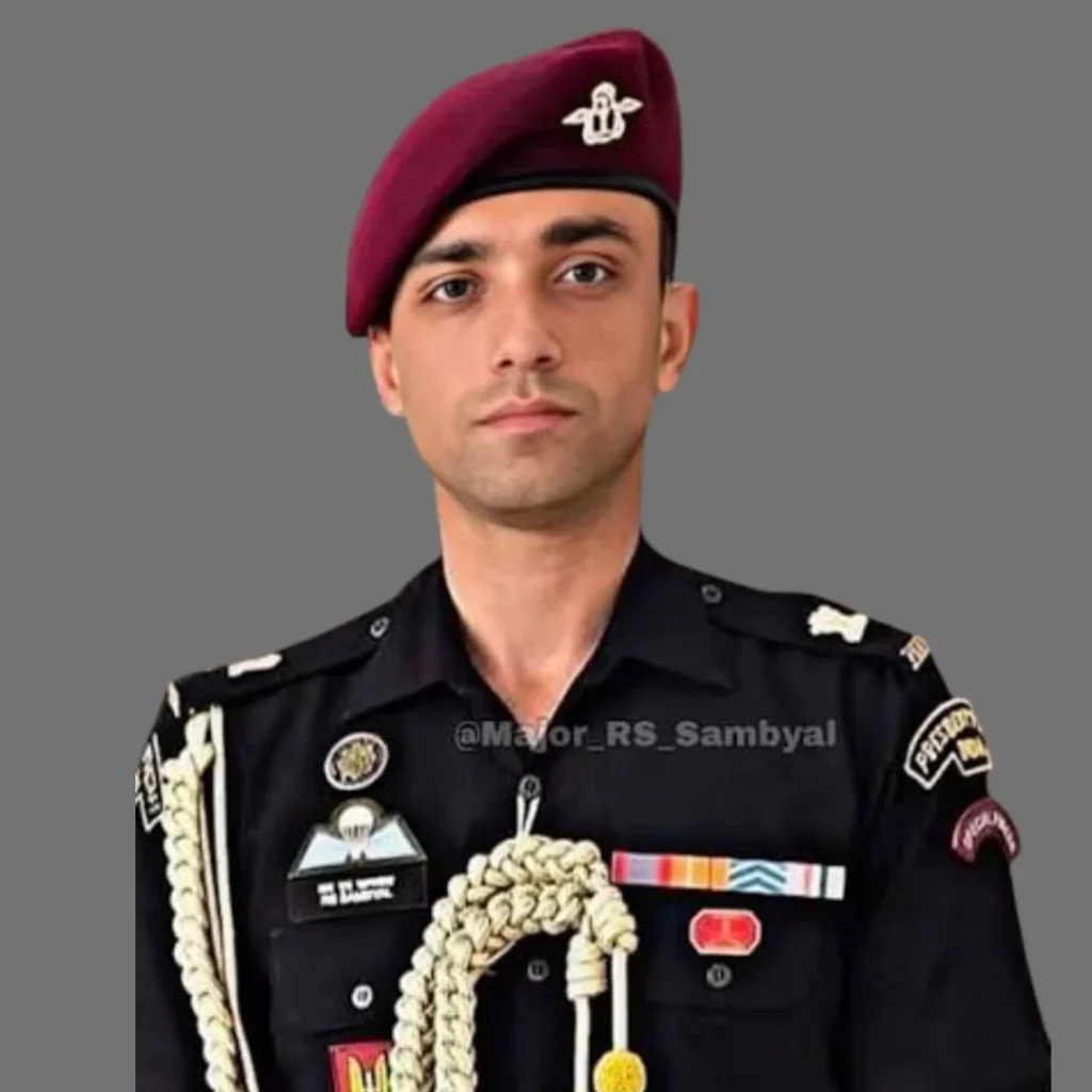 Major Rishabh Singh Sambyal Wife