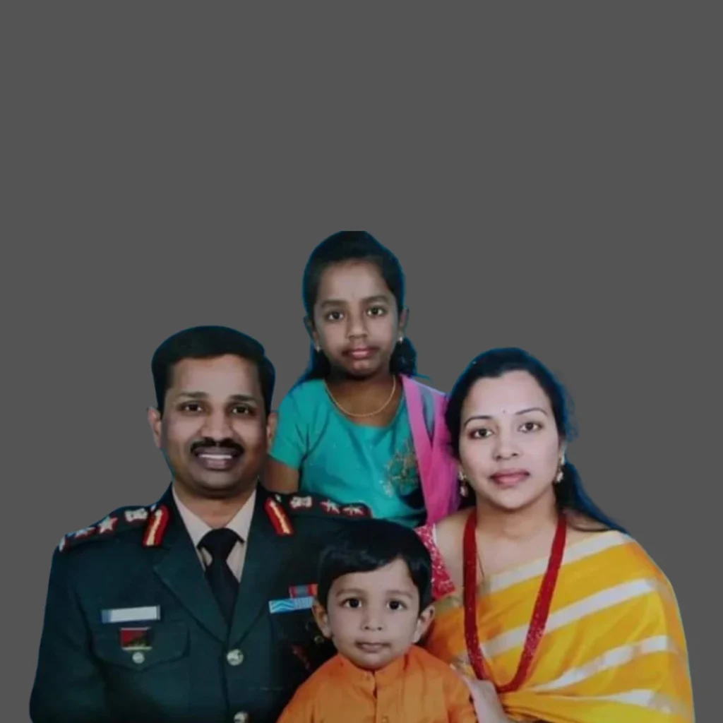 Santosh Babu Wife and Children