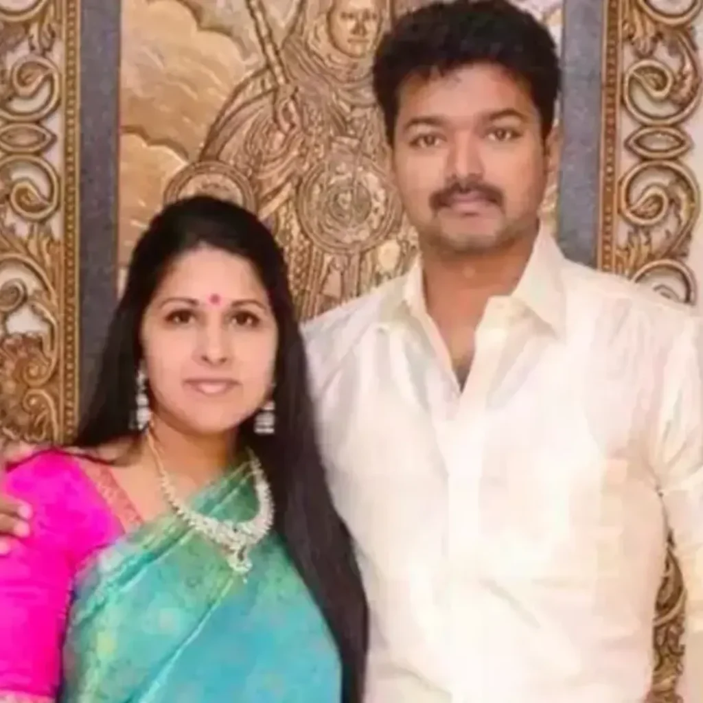 C. Joseph Vijay Wife – Sangeetha Sornalingam